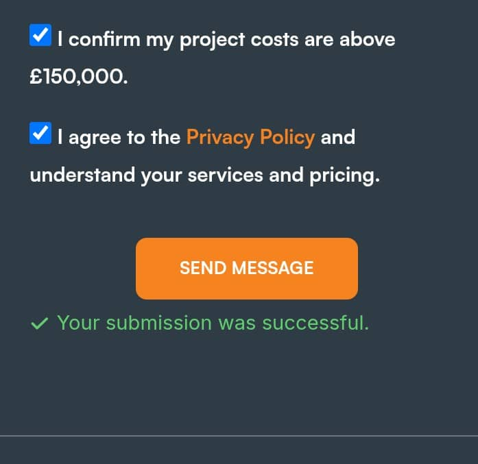 Grant Submission Confirmed