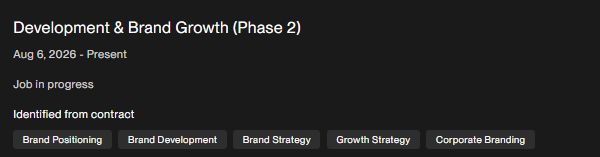 Development & Brand Growth — Phase 2 contract record